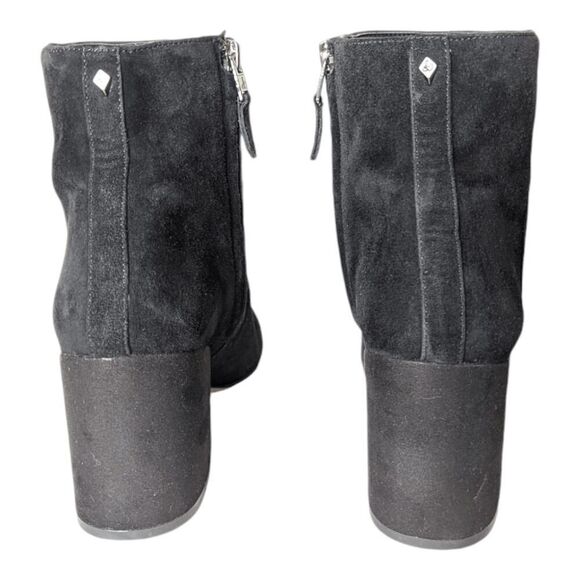 SAM EDELMAN Taye Black Suede Ankle Boot Size 9M - Picture 5 of 9